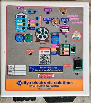Dual Motor Automatic Water Level Controller